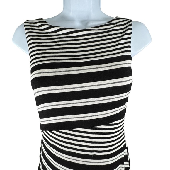 NWT Bailey / 44 Black and White Striped Dress size Small - Picture 2 of 6